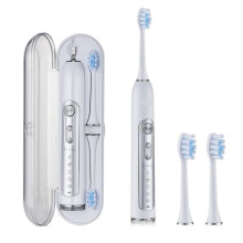 Meilleure brosse à dents électrique sonique rechargeable de voyage brosse à dents électrique sans fil IPX7 étanche avec 5 modes
